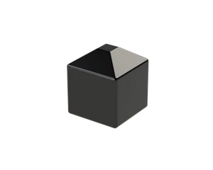 Vonkajšia krytka 18 x 18 mm, plastová PE - slide 1