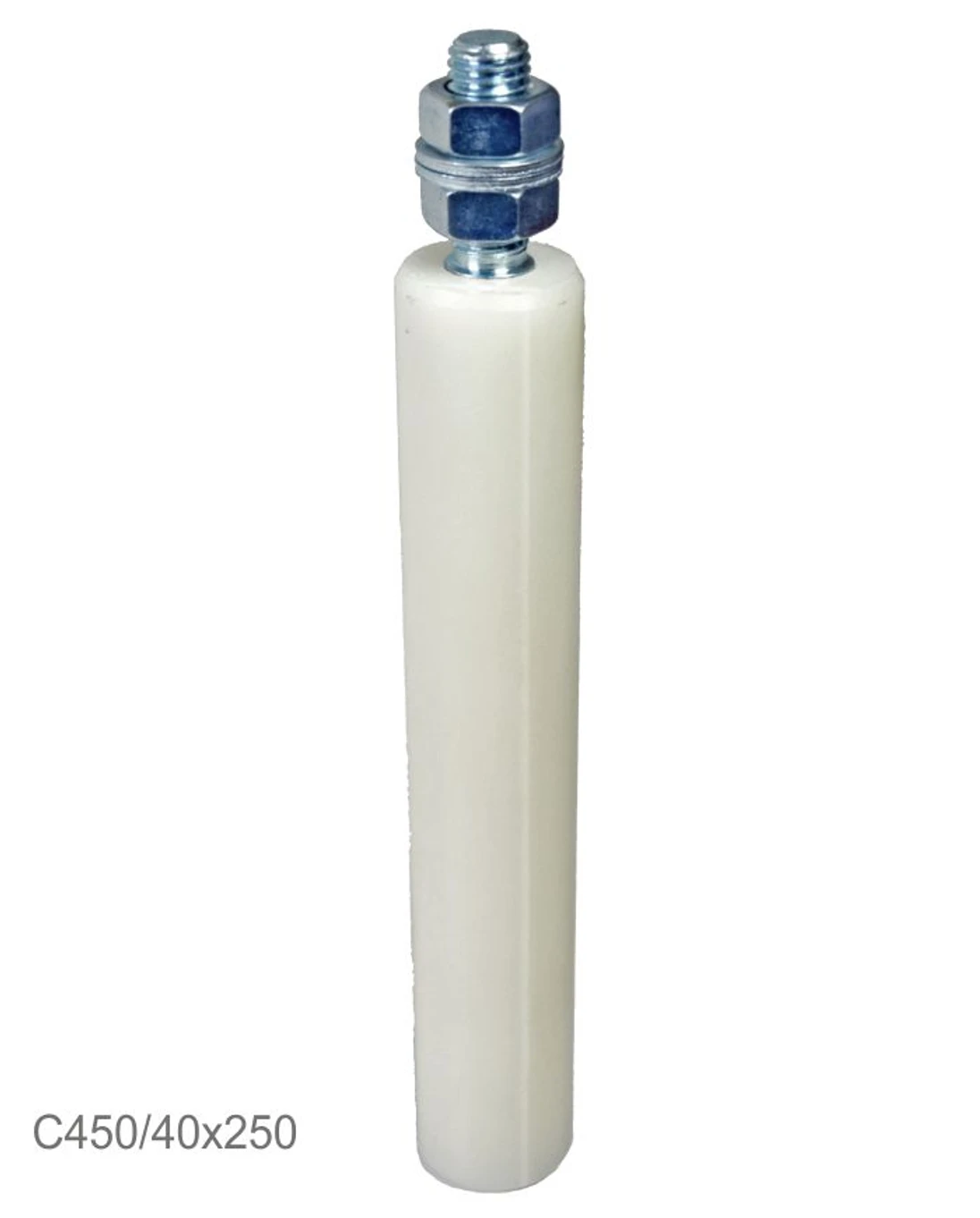 Nylonový vodiaci valček ø 42 x 250 mm, M18 pre horné vedenie