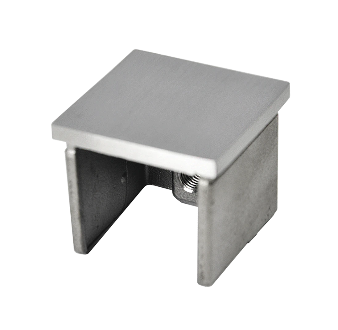 Ukončenie, lepený spoj, brúsená nerez AISI 304