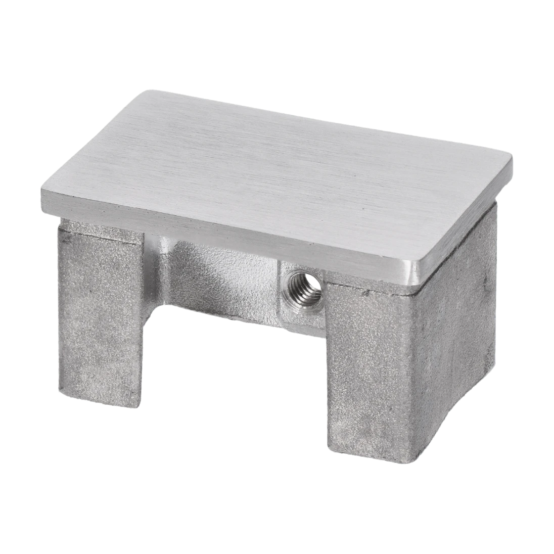 Ukončenie, lepený spoj, brúsená nerez AISI 304