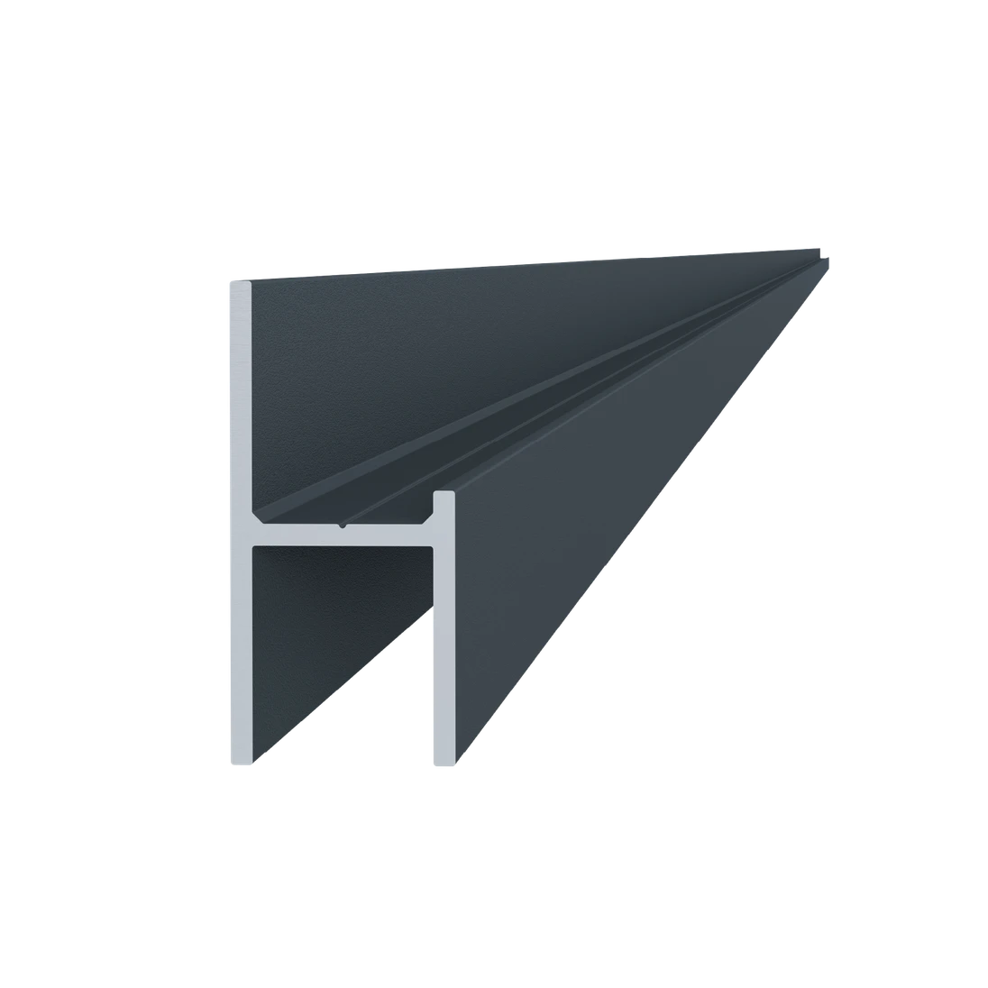 UT profil 20.5x44mm, prášková struktura RAL7016