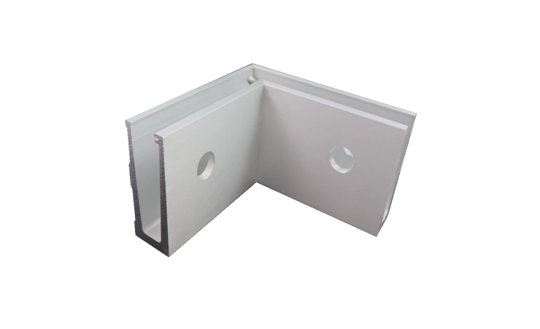 DOPRODEJ! Hliníková rohová spojka s bočním kotvením