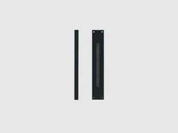 Venkovní LED osvětlení FLAT, barva RAL7016, H-240mm