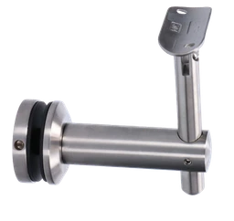 Držiak madla s kĺbom na trubku ø 42,4 mm, brúsená AISI 304