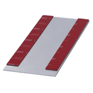 Ukončenie k Al kotviacemu profilu, brúsený hliník - slide 1