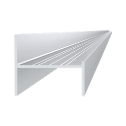 UT profil 50x44mm, L-6000mm, hliník bez povrchové úpravy