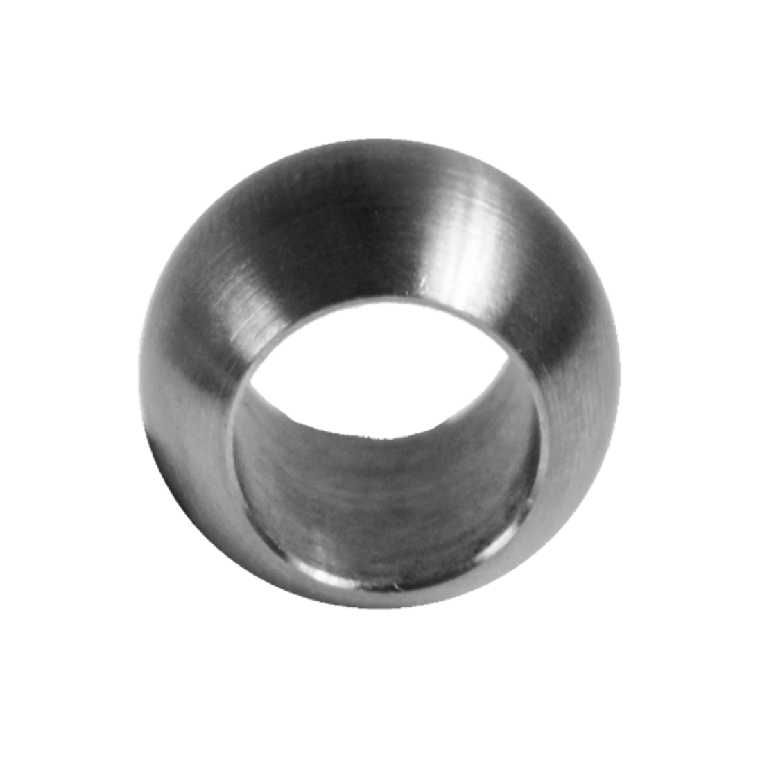 Guľa priechodná ø 20 mm na trubku ø 12 mm, brúsená AISI 304