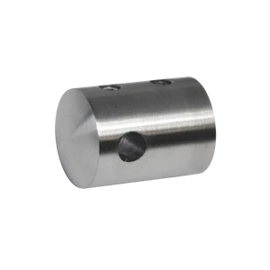 Držiak lanka ø 5 mm so zaistením, brúsená nerez AISI 304 - slide 0