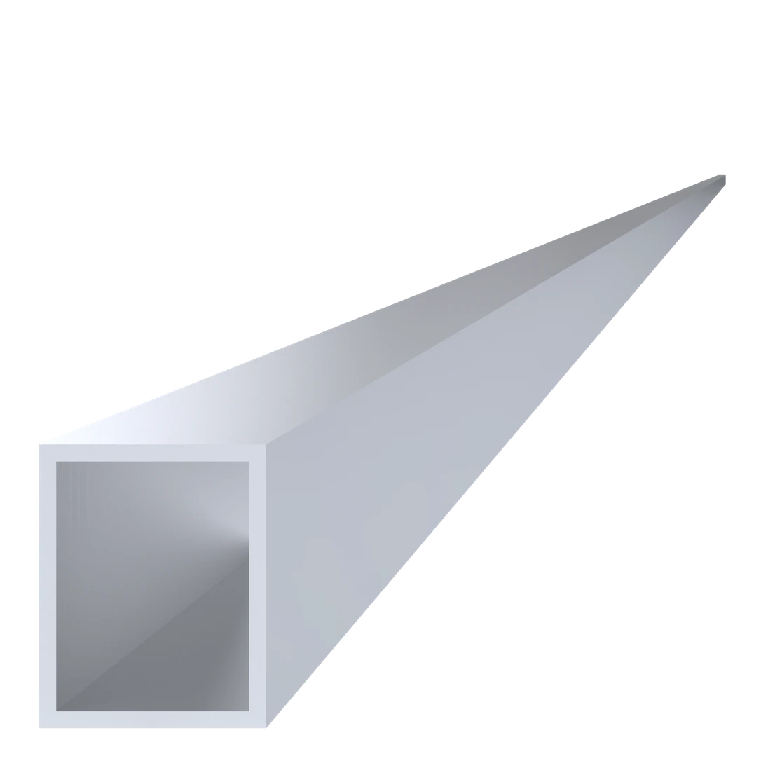 Jekl 50x40x3mm, L-6000mm, hliník bez povrchové úpravy