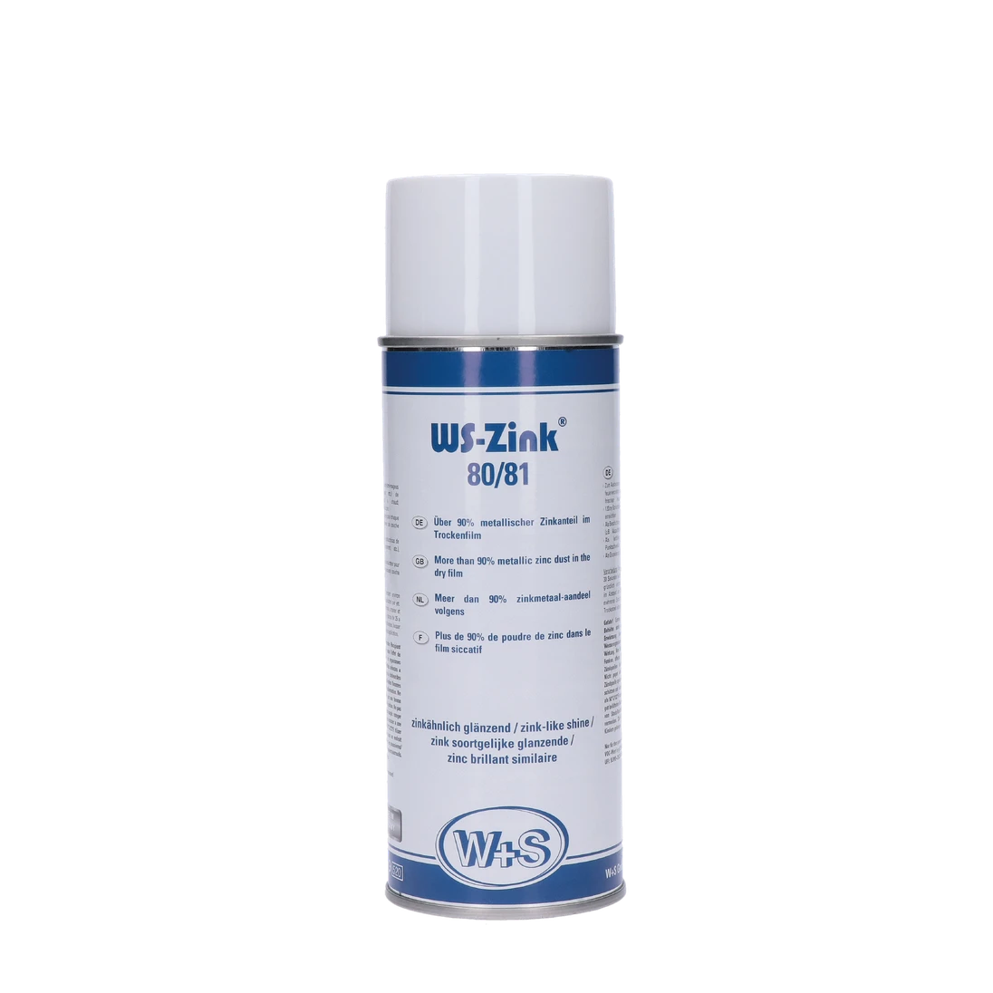 Zinkový sprej WS-Zink® 80/81 s obsahom zinku 90 %, 400 ml