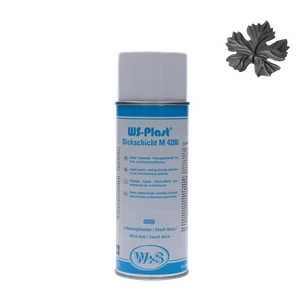 Farba čierna 400 ml s kovosľudovým efektom - slide 0