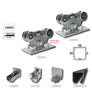 MEDIO samonos do 500 kg/8,5 m, profil 98 x 98 x 5 mm, Fe - slide 1