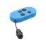 Vysielač 4-kanálový, 433 MHz, pevný kód, modrý