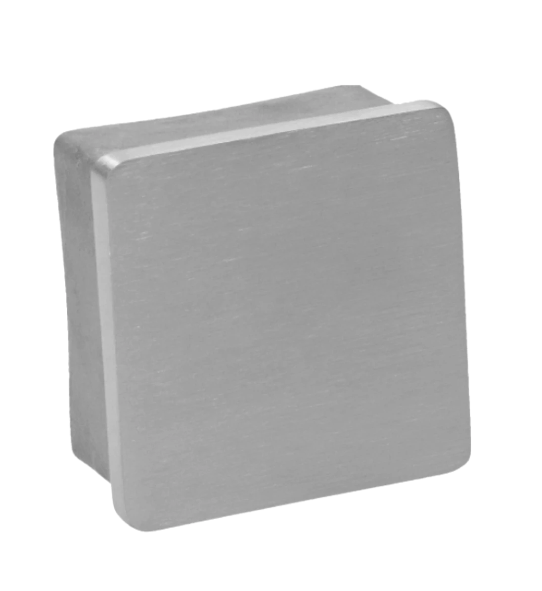 Ukončenie na jokel 60 x 60 mm, brúsená nerez AISI 304