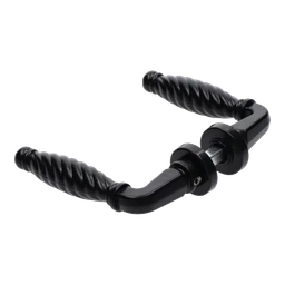 Kľučka Al, na profil 35 - 55 mm, čierna