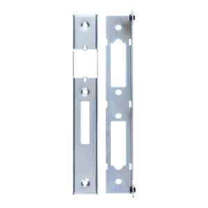 Doraz pro křídlovou bránu k elektrozámku 47x17x300 mm, oboustranný - slide 0