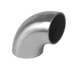 Spoj - koleno 90 ° (k navaření) ø 42,4mm, brus, AISI304