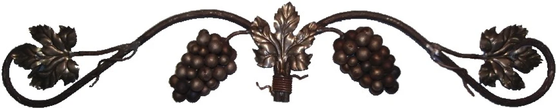 Kovářský ornament H 800 x L 150 mm, 10.14mm