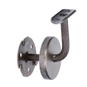 Držiak madla na stenu s krytkou, odsadenie 73 mm, bez úpravy - slide 1