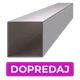 DOPRODEJ profil 80 x 80 x 2 x 1000 mm, broušená AISI 304