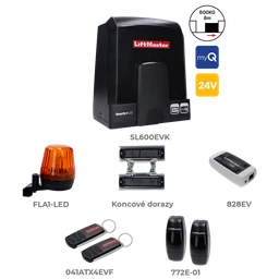 LiftMaster SL600EVK-03 s myQ rozhraním 828EV