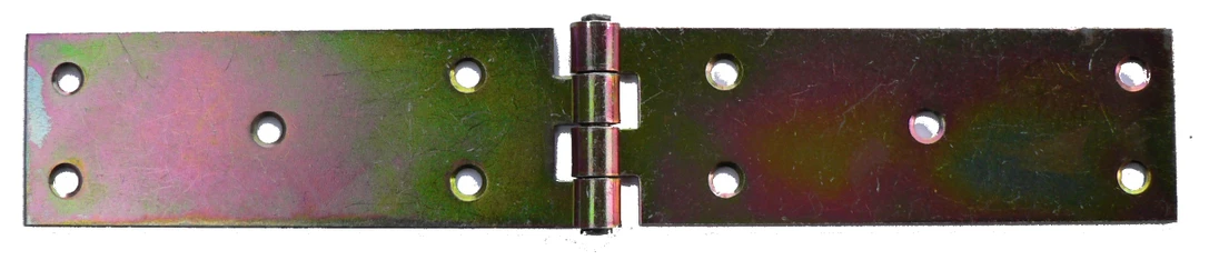 Záves pásový 200 x 35 mm žltý zinok