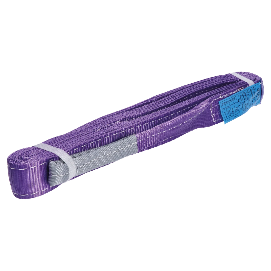 Zdvíhací popruh, nosnosť 1,5 t, 50 x 4500 mm, 7:1