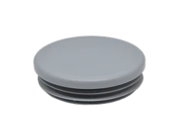 Vnútorná krytka Guľatá ø 42,4 mm plastová, šedá