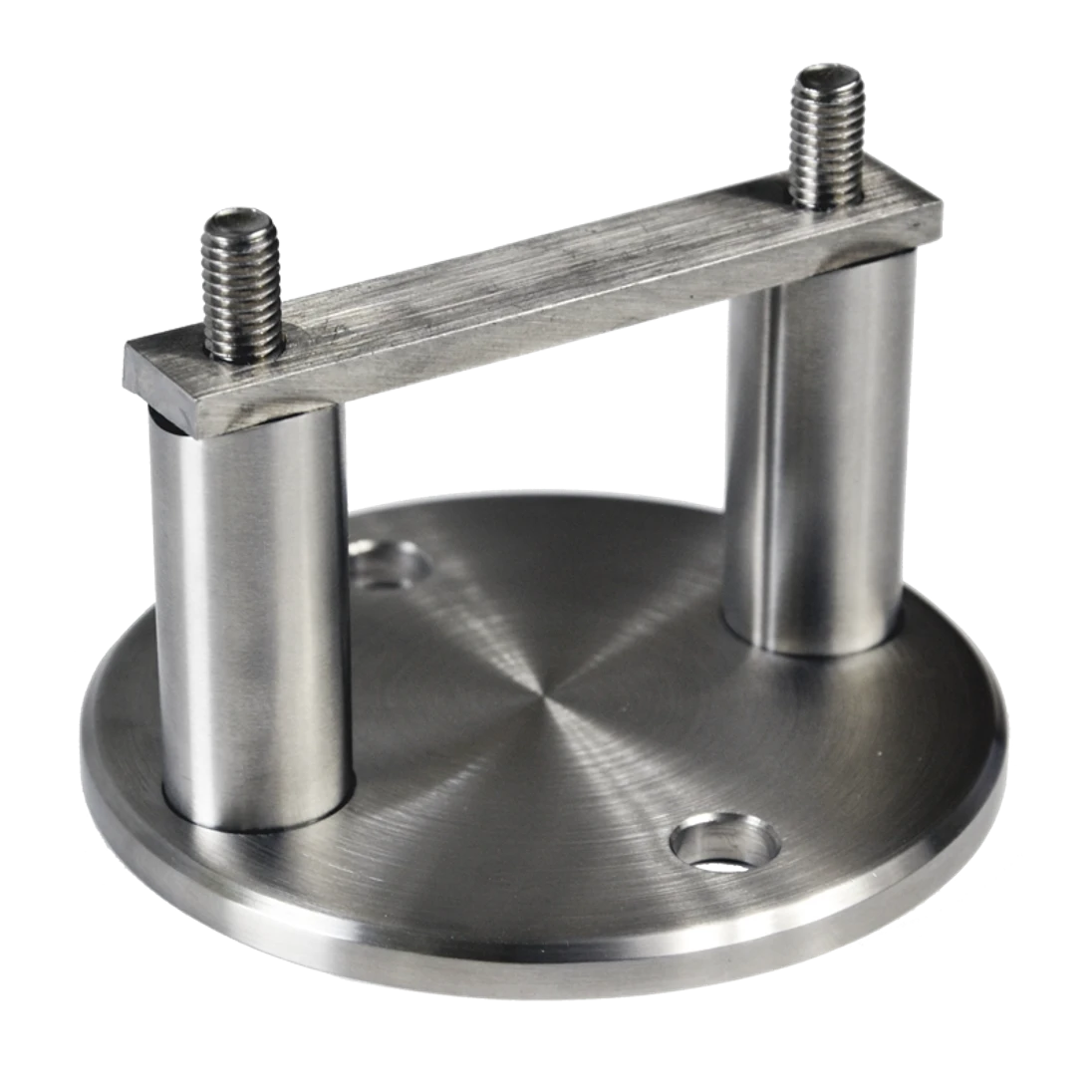 Úchyt pro boční kotvení sloupu ø 42,4 mm, broušená AISI 304