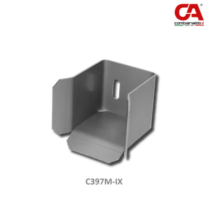 Doraz MEDIO pre samonosnú bránu, nerez AISI 304 - slide 1