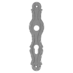DOPREDAJ Štít s otvormi 260 x 57 mm, rozteč 90 mm, otvor ø 19 mm