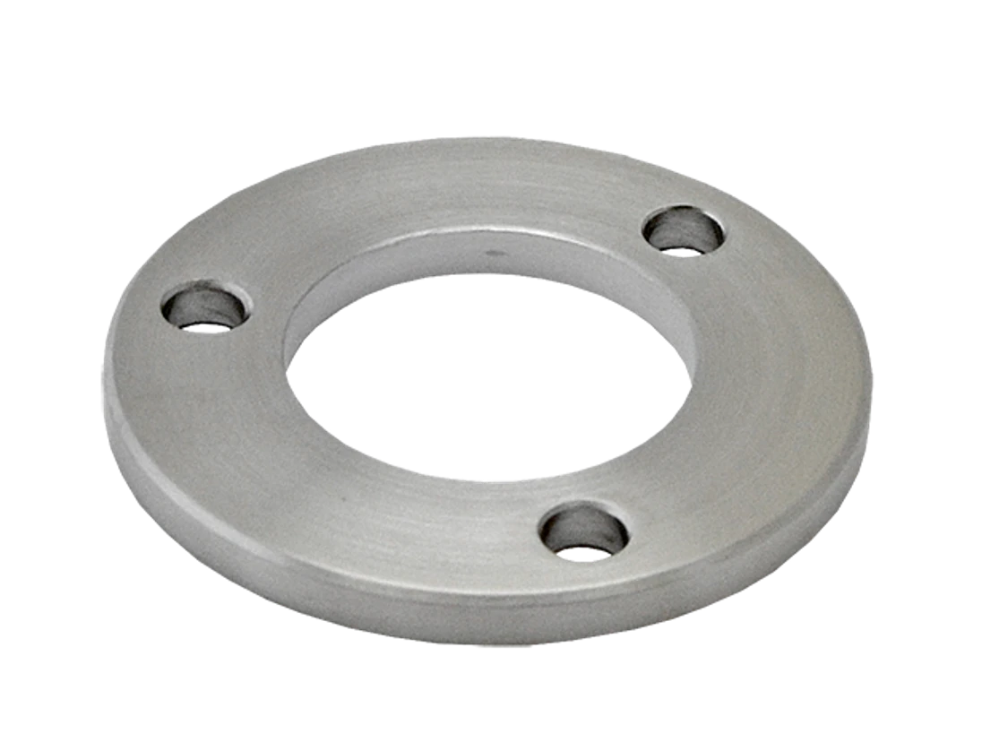 Kotvicí plotna ø 80 mm na trubku ø 42,4 mm, AISI 304