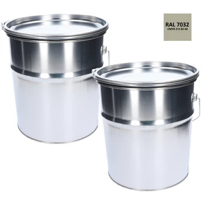 Barva antikorozní polomatná na zinek 20 kg - štěrková šedá - slide 1