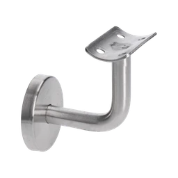 Držiak madla ø 42,4 mm na stenu, brúsená AISI 304