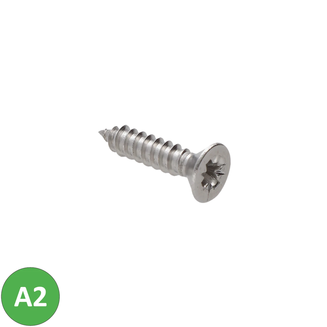 Nerezová skrutka samorezná (4,2x19mm) zápustná  hlava, DIN7982PZ /A2 /AISI304