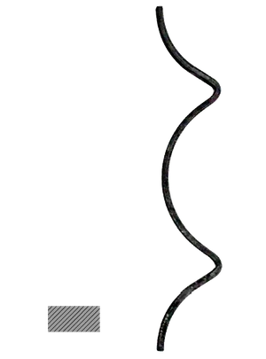 DOPREDAJ prvok 312 x 52 mm, profil 14 x 6 mm - slide 1