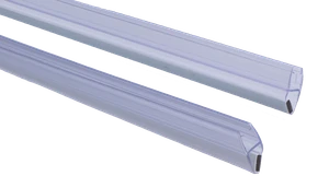 Plastová magnetická těsnění, sklo 10 mm, 90°, L = 2200 mm - slide 1