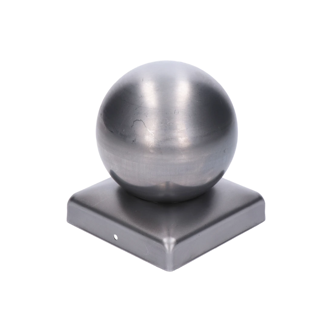 Strieška plechová, 60 x 60 mm s guľou ø 50 mm