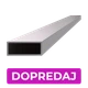 DOPREDAJ Profil 50 x 20 x 2 x 2000 mm, brúsená AISI 304