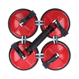 Prísavka na sklo, do 200 kg, excentrická, hliník, ø 120 mm