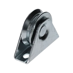 Vodiace koliesko ø 60 mm s oporou, V profil, nosnosť 100 kg