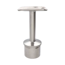 Držák madla pevný na trubku ø42.4mm, broušená AISI304