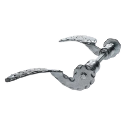 DOPRODEJ! Klika, průměr osazení ø 19mm, bílý zinek