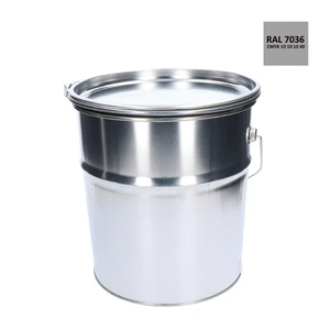 Barva antikorozní polomatná na zinek 10 kg - platinová šedá - slide 0