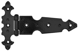 Záves pásový ozdobný 123 x 80 mm, čierny - slide 0