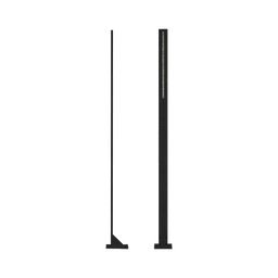 Venkovní LED osvětlení TOWER, barva RAL7016, H-986mm