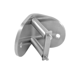 Úchyt pro vnitřní rohové kotvení sloupu ø 42,4 mm, AISI 304