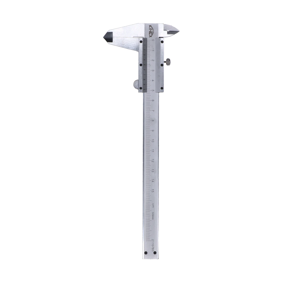 Posuvné meradlo L = 150 mm, aretácia skrutkou, ČSN 25 1238