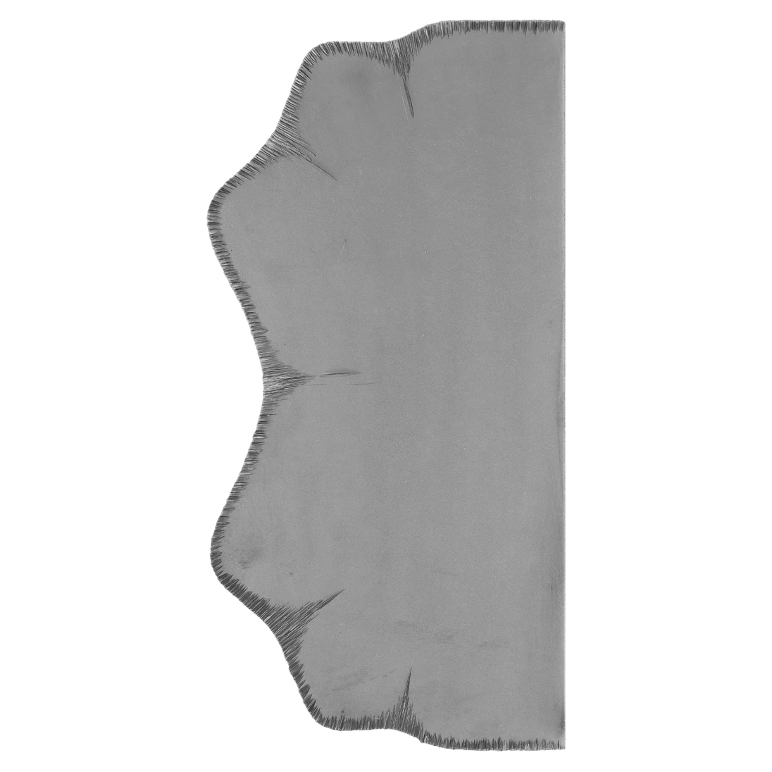 Štítek 260x125x3 mm bez otvorů, zdobený