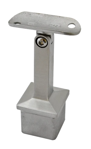 Držák madla ø42.4mm s kloubem, broušená nerez AISI304 - slide 0